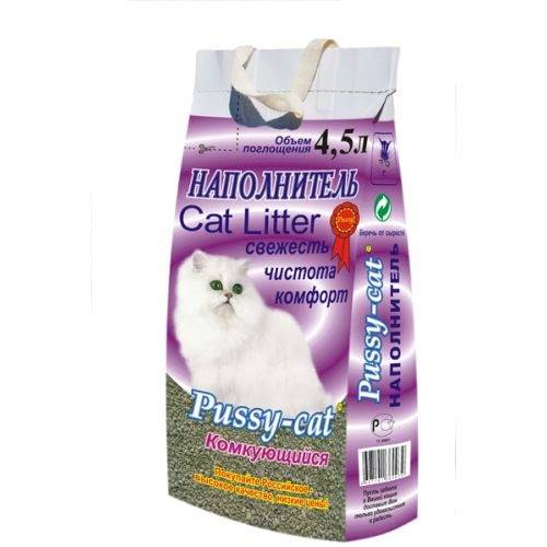 Pussy-cat комкующийся, (сиреневый мешок)