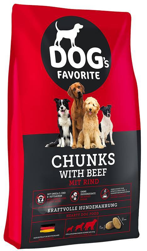 Happy Dog Dog's Favorite Chunks (Говядина)