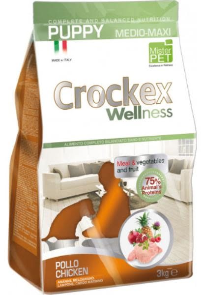Crockex Wellness Puppy Medium/Maxi Chicken&Rice