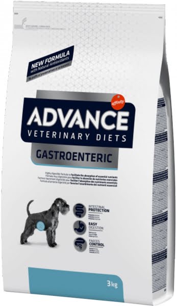 Advance Dog VetDiet Gastroenteric корм при патологии ЖКТ и ожирении