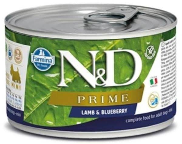Консервы Farmina N&D Prime Dog Adult Mini Lamb & Blueberry