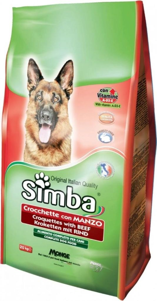 Simba Dog Croquettes with Beef 