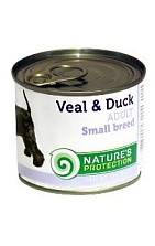Nature's Protection Adult Small Breed Veal & Duck 