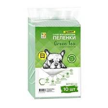 Пеленки для собак Four Pets с ароматом зеленого чая, упаковка 10 шт.